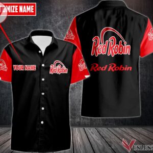 Personalized Red Robin Uniform Custom Clothes Style 2, Unique Gifts For Employee - Vesles2014s 4