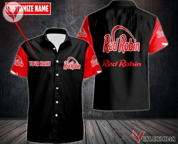 Personalized Red Robin Uniform Custom Clothes Style 2, Unique Gifts For Employee - Vesles2014s 4