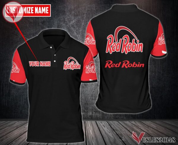 Personalized Red Robin Uniform Custom Clothes Style 2, Unique Gifts For Employee - Vesles2014s 5