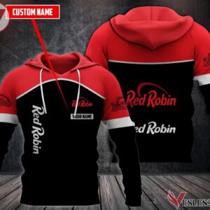 Personalized Red Robin Uniform Custom Clothes, Unique Gifts For Employee - Vesles2014s 1
