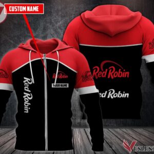 Personalized Red Robin Uniform Custom Clothes, Unique Gifts For Employee - Vesles2014s 2
