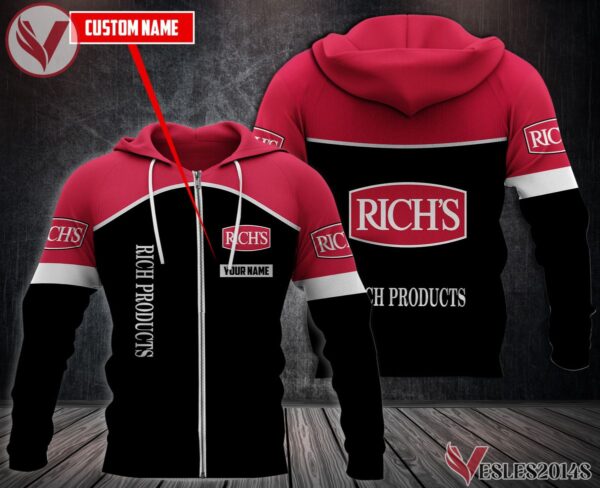 Personalized Rich Products Uniform Custom Clothes, Unique Gifts For Employee - Vesles2014s 2