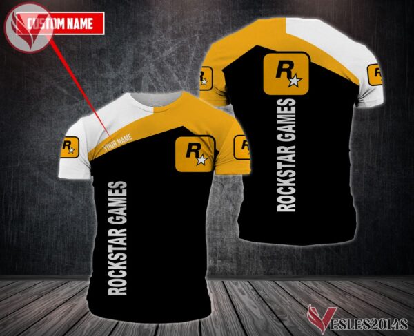 Personalized Rockstar Games Uniform Custom Clothes Style 1, Unique Gifts For Employee - Vesles2014s 3