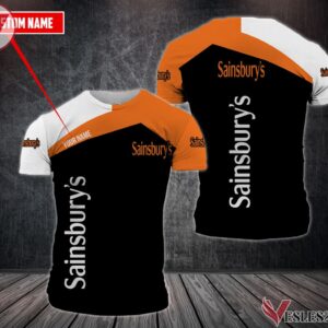 Personalized Sainsbury's Uniform Custom Clothes Style 1, Unique Gifts For Employee - Vesles2014s 1