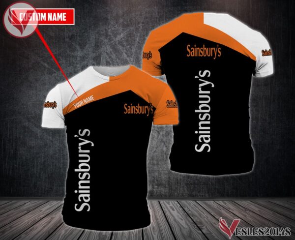 Personalized Sainsbury's Uniform Custom Clothes Style 1, Unique Gifts For Employee - Vesles2014s 1