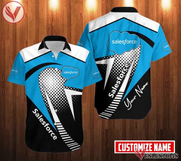 Personalized Salesforce Uniform Custom Clothes, Unique Gifts For Employee - Vesles2014s