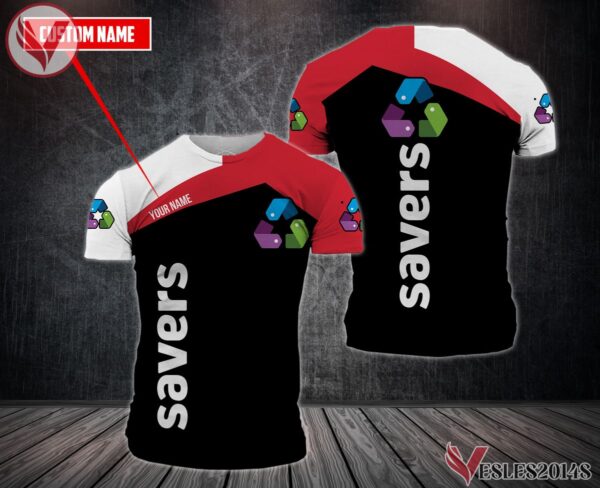 Personalized Savers Uniform Custom Clothes Style 1, Unique Gifts For Employee - Vesles2014s 3