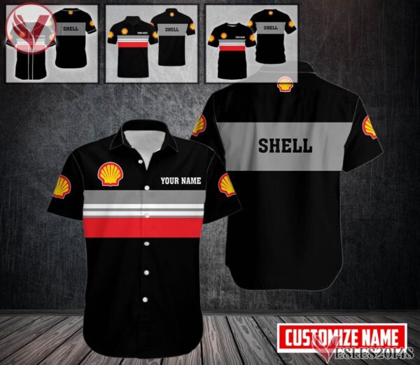 Personalized Shell Uniform Custom Clothes, Unique Gifts For Employee - Vesles2014s