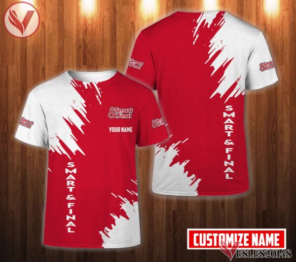 Personalized Smart & Final Uniform Custom Clothes, Unique Gifts For Employee - Vesles2014s 3