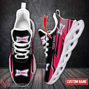 Personalized Sonic Drive-in Logo Custom Shoes, Best Running Shoes For Fans - Vesles2014S 1