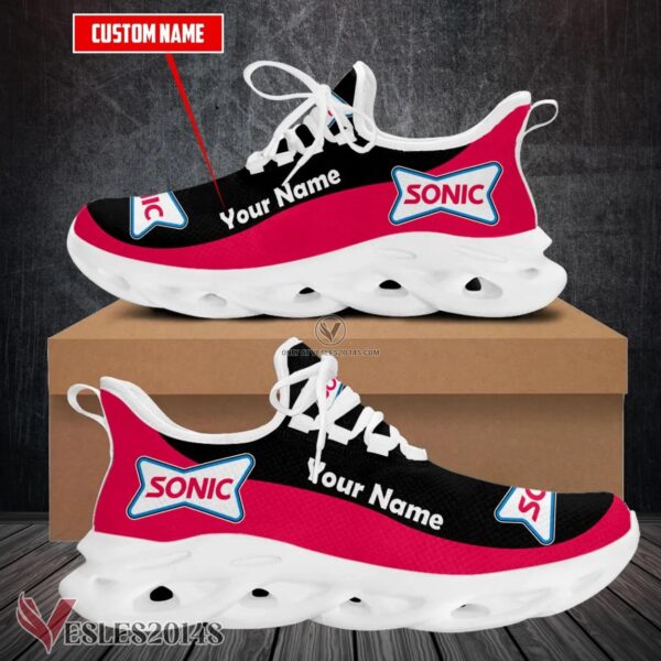 Personalized Sonic Drive-in Logo Custom Shoes Style 3, Best Running Shoes For Fans - Vesles2014S 1