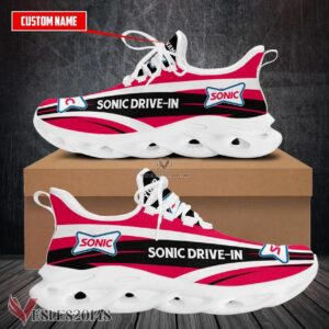 Personalized Sonic Drive-in Logo Custom Shoes Style 4, Best Running Shoes For Fans - Vesles2014S 1