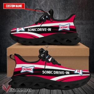 Personalized Sonic Drive-in Logo Custom Shoes Style 4, Best Running Shoes For Fans - Vesles2014S