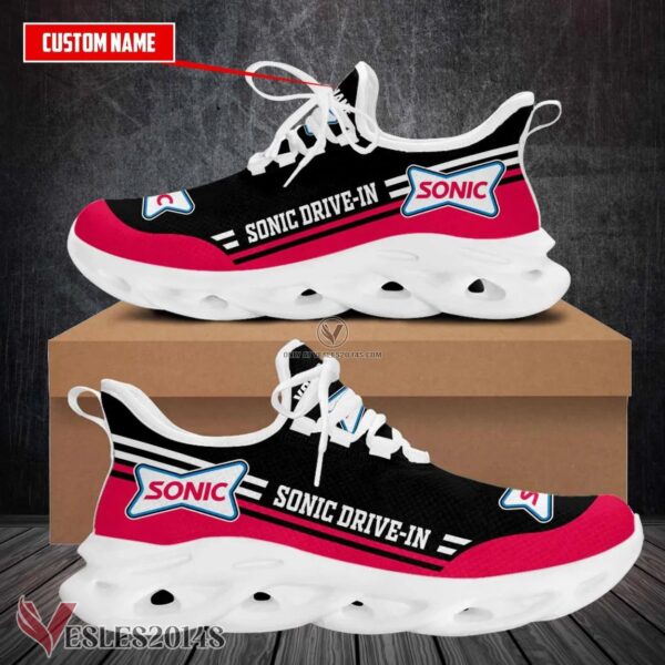 Personalized Sonic Drive-in Logo Custom Shoes Style 5, Best Running Shoes For Fans - Vesles2014S 1