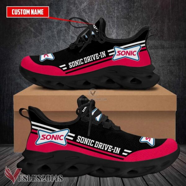 Personalized Sonic Drive-in Logo Custom Shoes Style 5, Best Running Shoes For Fans - Vesles2014S