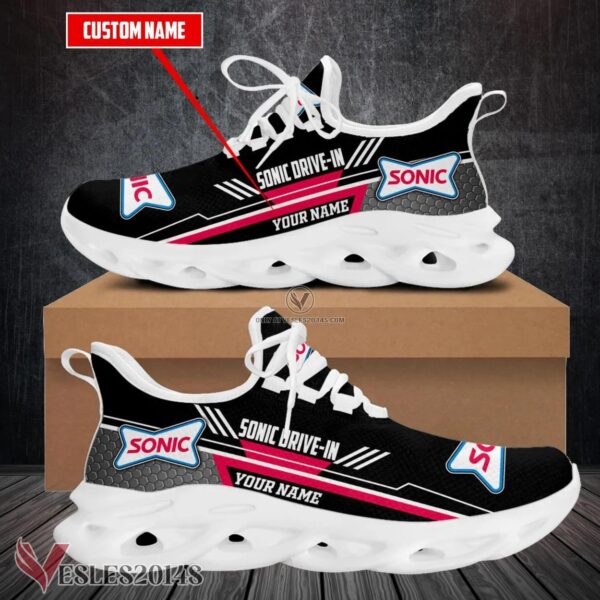 Personalized Sonic Drive-in Logo Custom Shoes Style 6, Best Running Shoes For Fans - Vesles2014S 1