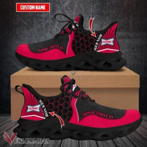 Personalized Sonic Drive-in Logo Custom Shoes Style 7, Best Running Shoes For Fans - Vesles2014S