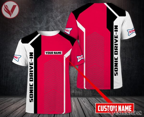Personalized Sonic Drive-in Uniform Custom Clothes Style 10, Unique Gifts For Employee - Vesles2014s 3