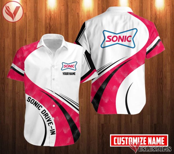 Personalized Sonic Drive-in Uniform Custom Clothes Style 15, Unique Gifts For Employee - Vesles2014s