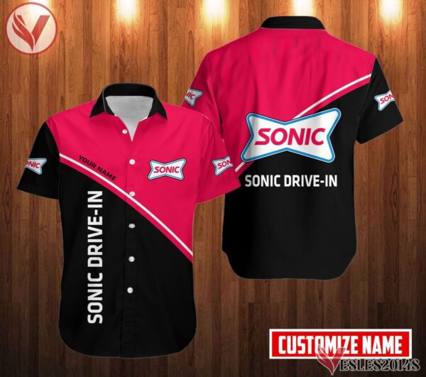 Personalized Sonic Drive-in Uniform Custom Clothes Style 18, Unique Gifts For Employee - Vesles2014s