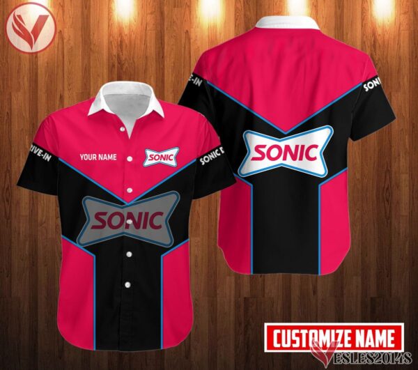 Personalized Sonic Drive-in Uniform Custom Clothes Style 19, Unique Gifts For Employee - Vesles2014s