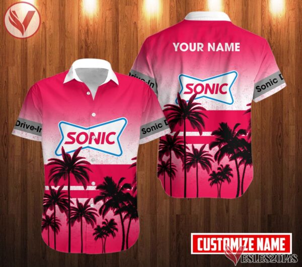 Personalized Sonic Drive-in Uniform Custom Clothes Style 22, Unique Gifts For Employee - Vesles2014s