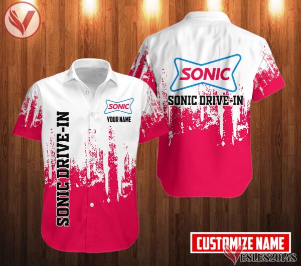 Personalized Sonic Drive-in Uniform Custom Clothes Style 23, Unique Gifts For Employee - Vesles2014s