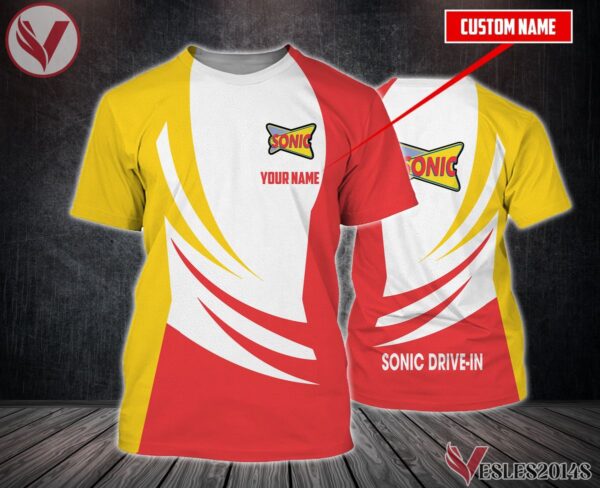 Personalized Sonic Drive-in Uniform Custom Clothes Style 28, Unique Gifts For Employee - Vesles2014s