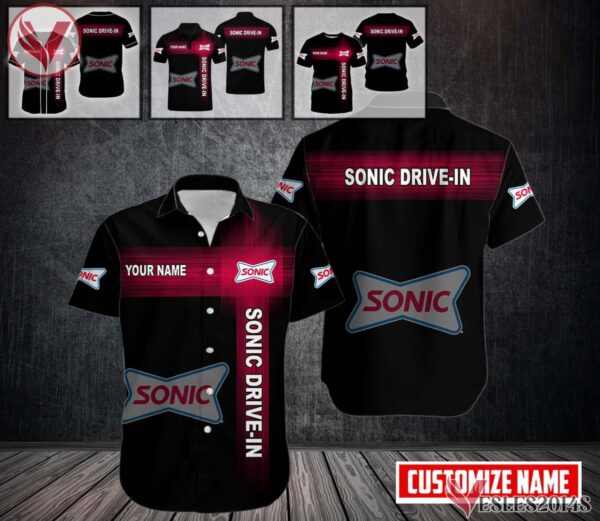 Personalized Sonic Drive-in Uniform Custom Clothes Style 3, Unique Gifts For Employee - Vesles2014s