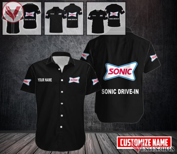 Personalized Sonic Drive-in Uniform Custom Clothes Style 4, Unique Gifts For Employee - Vesles2014s