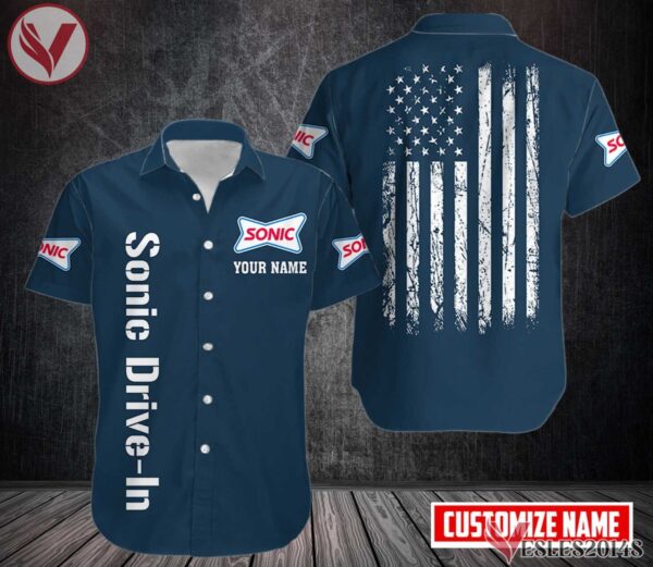 Personalized Sonic Drive-in Uniform Custom Clothes Style 5, Unique Gifts For Employee - Vesles2014s