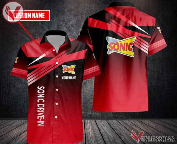 Personalized Sonic Drive-in Uniform Custom Clothes, Unique Gifts For Employee - Vesles2014s