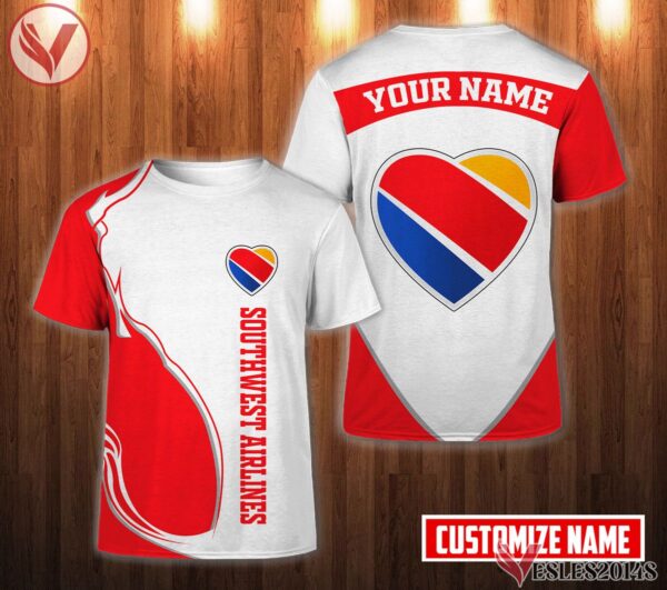Personalized Southwest Airlines Uniform Custom Clothes Style 1, Unique Gifts For Employee - Vesles2014s 3