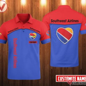 Personalized Southwest Airlines Uniform Custom Clothes, Unique Gifts For Employee - Vesles2014s 2