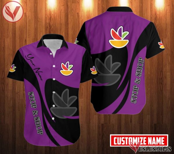 Personalized Stop & Shop Uniform Custom Clothes, Unique Gifts For Employee - Vesles2014s