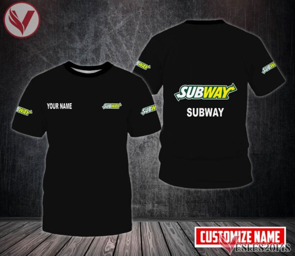 Personalized Subway Uniform Custom Clothes Style 1, Unique Gifts For Employee - Vesles2014s 3