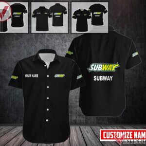 Personalized Subway Uniform Custom Clothes Style 1, Unique Gifts For Employee - Vesles2014s