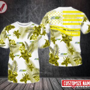 Personalized Subway Uniform Custom Clothes Style 2, Unique Gifts For Employee - Vesles2014s 2
