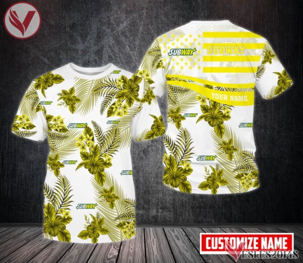 Personalized Subway Uniform Custom Clothes Style 2, Unique Gifts For Employee - Vesles2014s 2