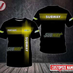Personalized Subway Uniform Custom Clothes, Unique Gifts For Employee - Vesles2014s 2