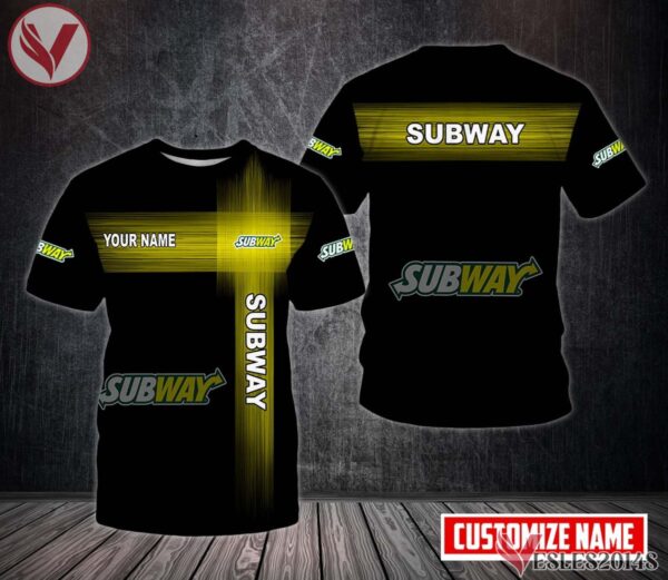 Personalized Subway Uniform Custom Clothes, Unique Gifts For Employee - Vesles2014s 2