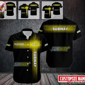 Personalized Subway Uniform Custom Clothes, Unique Gifts For Employee - Vesles2014s