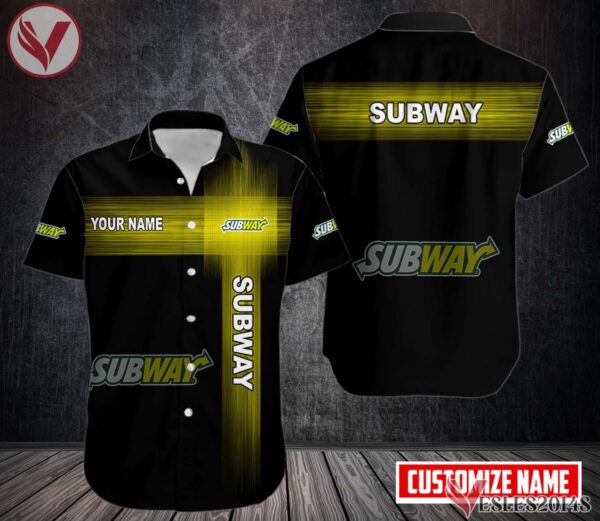 Personalized Subway Uniform Custom Clothes, Unique Gifts For Employee - Vesles2014s 4