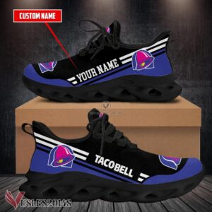 Personalized Taco Bell Logo Custom Shoes, Best Running Shoes For Fans - Vesles2014S