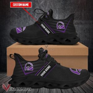 Personalized Taco Bell Logo Custom Shoes Style 1, Best Running Shoes For Fans - Vesles2014S