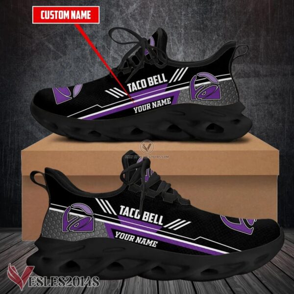 Personalized Taco Bell Logo Custom Shoes Style 3, Best Running Shoes For Fans - Vesles2014S