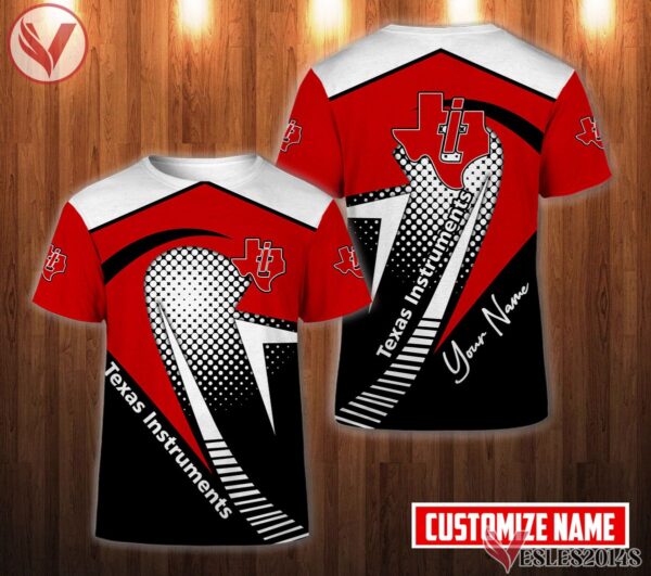 Personalized Texas Instruments Uniform Custom Clothes, Unique Gifts For Employee - Vesles2014s 3