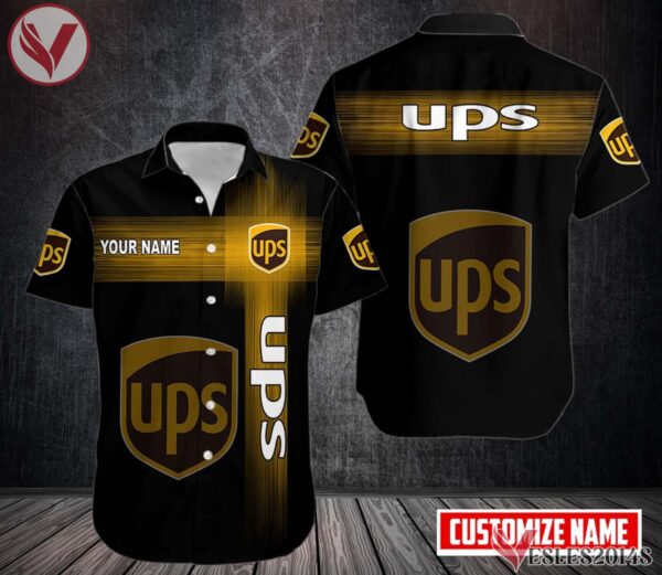 Personalized UPS Uniform Custom Clothes Style 1, Unique Gifts For Employee - Vesles2014s 1