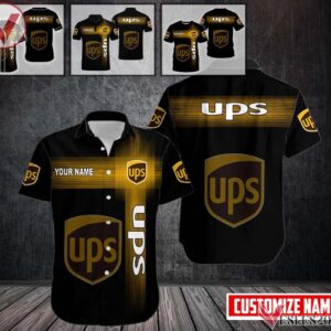 Personalized UPS Uniform Custom Clothes Style 1, Unique Gifts For Employee - Vesles2014s