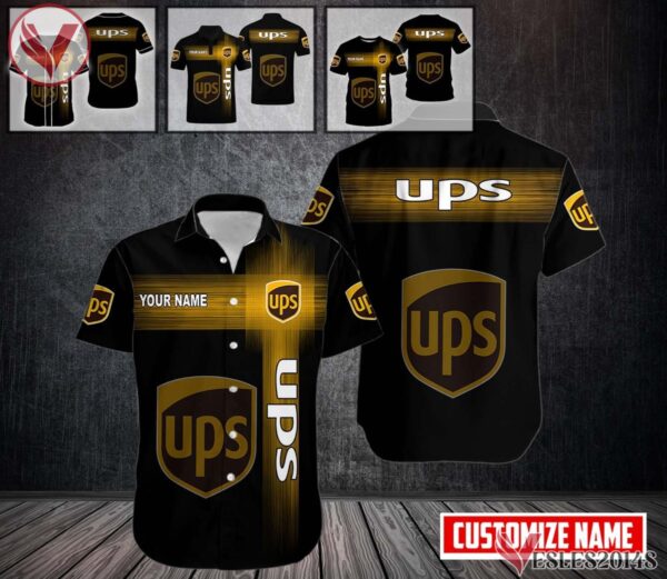 Personalized UPS Uniform Custom Clothes Style 1, Unique Gifts For Employee - Vesles2014s